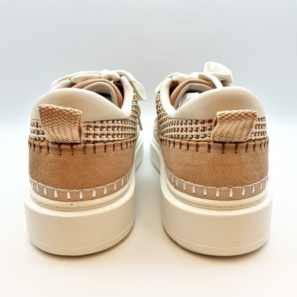 Steve Madden Womens Charlie-W Sneakers US 7.5 M Tan Light Brown Lace-Up NIB - Picture 9 of 12
